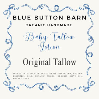 All Natural Baby Tallow Lotion -Original (Non-Scented)